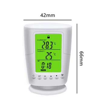 ES/JAV/UK Plug Belaidis Programuojamas Termostatas Lizdų Baltos spalvos LCD Namo Protingas Temperatūros Kontrolės Lizdas Naujas