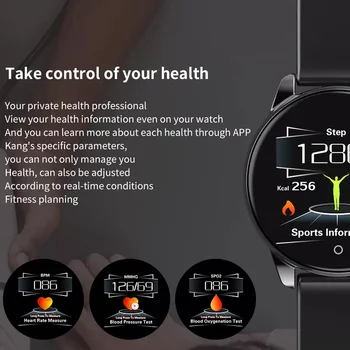 Sporto Smart Watch Moterys Vyrai Smartwatch Impulso Oximeters matuoti Kraujo Spaudimą, Širdies ritmo Monitorius Laikrodis Fitneso 
