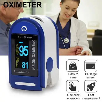 Pirštu Impulso Piršto led Oximeter SPO2 Medicinos Kraujo Deguonies Su Kvėpavimo dažnį Impulso OximeterDisplay Širdies ritmo Oximeter