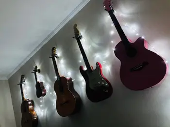 8x gitara pakaba sienos gitara pakaba kablys, laikiklis sieninis laikiklis, skirtas akustinė gitara 