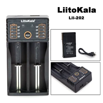 LiitoKala Lii-100 Is-202 Lii-402 1.2 V, 3,7 V 3.2 V 3.85 V/AAA 18650 18350 26650 10440 14500 16340 NiMH Baterija, 