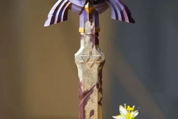 Zelda Kvėpavimas Laukinių Veiksmų Skaičius, Kardas Padanges Statulėlės Versija PVC Karšto Kolekcines Modelis Žaislą Dovanų XY