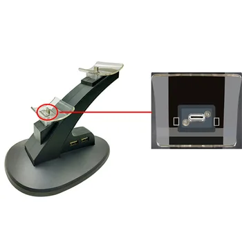 OSTENT USB Dual Įkroviklio Įkrovimo Dokas elektrinė Stovas Nintendo Jungiklis Pro Valdytojas