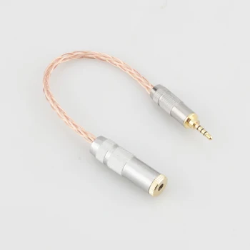 Audiocrast HIFI 7N monokristalo Vario 2,5 mm TRRS Subalansuotas Vyrų ir 3,5 mm Stereo Moterų Ausinės Garso Adapterio Kabelį