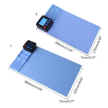 Šildymo kilimėlis LCD Ekranas Separavimo Mašinų Remonto Įrankių Šilumos Plokštė Renovuoti Tablet