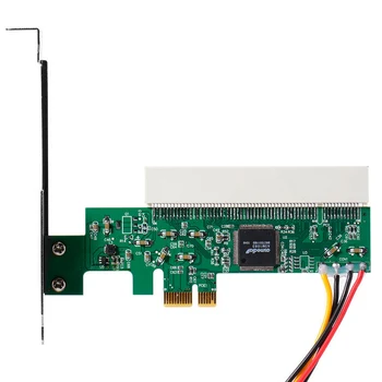 Naujas naujas PCI Express PCI-E PCI Adapter Kortelių Asmedia 1083 Chipset Žalia AC385 DOM668