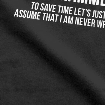 Programuotojas, Programavimo T Marškinėliai Vyrams Grynos Medvilnės Derlius T-Shirt Įgulos Kaklo Geek Kodas Programuotojas Tees Trumpomis Rankovėmis Drabužius Grafinis