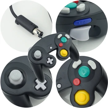 Už Gamecube, PC USB Klasikinis Laidinio Valdytojas Joypad Kreiptuką Gamepad Nintendo Wii Vibracijos Gameing