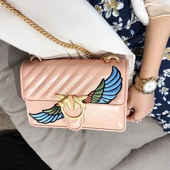 2020 Naujas Pečių Maišą Grandines Krepšys Mados Mergaičių Laisvalaikio Rankinės Dizaineris Prekės Asmenybės Mažas Kvadratas Moterų Krepšys