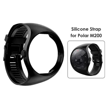 Silikono Žiūrėti Juostos Polar M200 Smartwatch Sporto Dirželio Pakeitimo Apyrankės, Apyrankių Mada Sporto Apyrankė