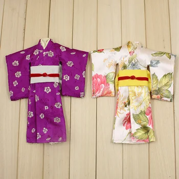 Komplektai Blyth lėlės Kimono, skirta 1/6 30cm lėlės Nacionalinis kostiumas 1/6 azone BJD ledinis dbs