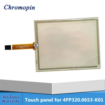 Touch panel B&R 4PP320.0653-K01 4PP320.0653.K01 4PP320-0653-K01 Touch Screen Stiklas