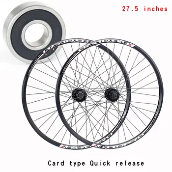 Kalnų dviračių 27,5 colių diskiniai stabdžiai varantys nustatyti 2 Guolių Peilin Diskiniai stabdžiai gėlių būgno dviračio rato rinkinys