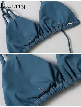 Moteris seksuali bikini komplektas brazilijos kietas micro bikini nustatyti vasaros ponios paplūdimio drabužiai aukštos sumažinti maudymosi kostiumą 2020 naujausias buiquini rinkinys