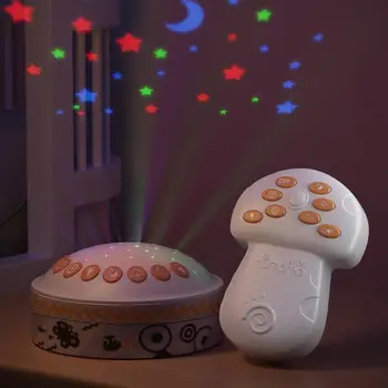 TUMAMA Naktį Šviesos Projektorius Gali Nuotolinis Valdymas Laikmatis Auto-Izoliuoti Miego Žaislas su Muzika Miegamasis Miego Dekoro Žaislai Vaikams
