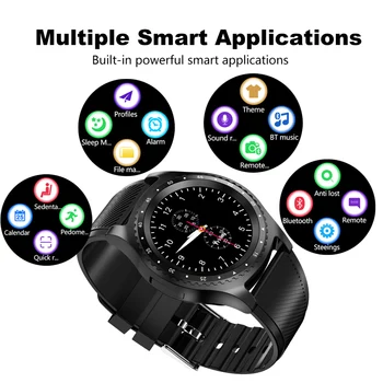 Bluetooth L9 Smart Watch Telefono Vyrų Vandeniui IP67 Miego Aptikimo Sekimo Laikrodis Moteris Parama SIM Kortelės 2G Smartwatch