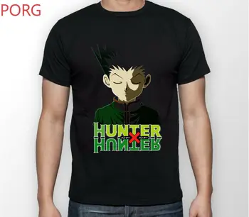 Gon Veido HXH Hunter X Hunter Japonų Anime Unisex Marškinėlius Vyrų Marškinėliai Tee Vyrų Moteriški Marškinėliai, Unisex Drabužių Nauja, T-shirt