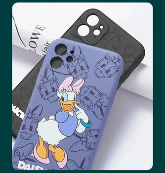 Diseny Mickey Minnie Dygsnio Viskas įskaičiuota Screen Protector & Atveju iPhone, 11 Pro Max XR XS Max 7 8 Plus X SE Telefono Galinį Dangtelį