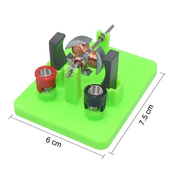 1 vnt. Variklio Modelis Atidaryti DC Mažų Variklių Fizikos Eksperimento Demonstravimo Įranga, Technologija Gamybos Mokymo Priedai