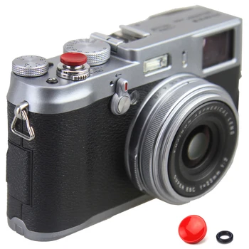 LXH Metalo Įgaubtas ir Bulged Paviršius Minkštas vaizdo Kameros Užrakto Atleidimo Mygtuką Fujifilm XT20 X100F X-T2 X100T X-PRO2/1 X-T10 X20