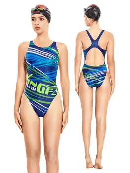 Yingfa 2020 Naujų Profesinių chloro atsparus plaukimo mergaičių maudymosi kostiumai konkurencijos maudymosi mokymo plaukti kostiumas moterims maudymosi kostiumėliai