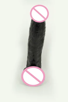 Sekso Produktai Didžiulis Juodas Dildo 31*6cm Pirkinių Ekstremalių Didelis Realus Tvirtas siurbtukas Varpos Dong Moterų Sekso Žaislai