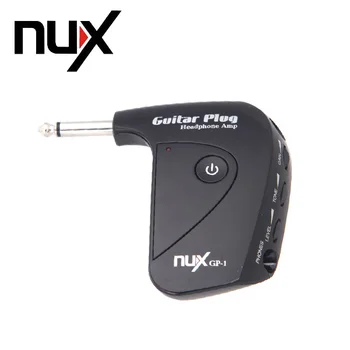 NUX GP-1 elektrine Gitara, Plug Mini Ausinių Amp Built-in Iškraipymo Efektą, Kompaktiškas Nešiojamas