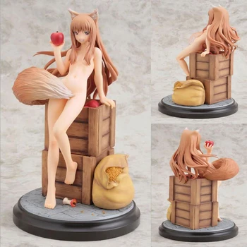 23CM Japonų Anime Pav Prieskonių ir Vilkas Seksualus paveikslą Anime Veiksmų Skaičiai PVC žaislai, kolekcines, Modelis žaislas Dovana