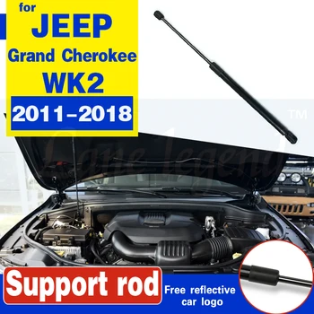 1pcs Priekinis variklio Dangtis, Liftas Paramos Gaubtu Šoko Pavasarį Dujų Spyruokle Lazdele tinka Jeep Grand Cherokee 2011 - 2018 hidrauliniai lazdele su spyruokle