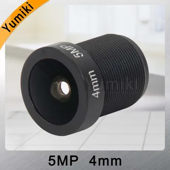 Yumiki 5.0 Megpixel M12 MTV 4mm 5MP HD VAIZDO Kameros Objektyvas IR HD Saugumo Kameros Objektyvas Fiksuoto Iris