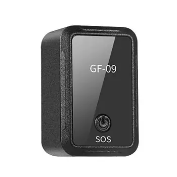 Naujas GF-09 Mini GPS Tracker Real Time Automobilių Pet Anti-theft Aptikimo Sekimo Įrenginys Realiu laiku Transporto priemonės Locator
