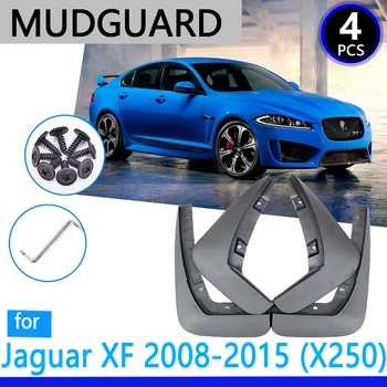 Purvasargių tinka Jaguar XF X250 2008 2009 2010 2011 2012 2013 Automobilių Reikmenys Mudflap Sparnas Auto atsarginės Dalys