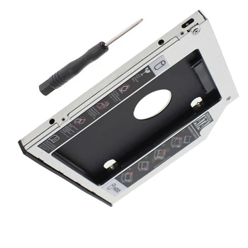 12.7 mm 2 Kietasis Diskas SSD HDD Caddy, skirtas Toshiba Satellite A660 L750 L750D L750D-L755D C655 C655D C660 C660D C850