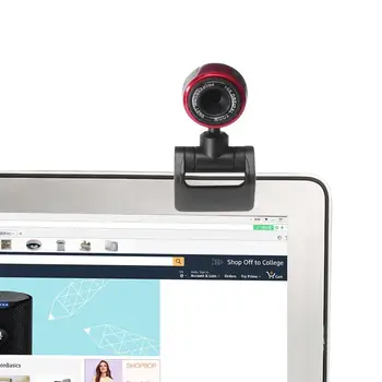 HD Kompiuterių Tinklo Kamera, USB Kamera Stalinis Nešiojamojo kompiuterio Vaizdo Kamera su Mikrofonu Vaizdo pokalbių