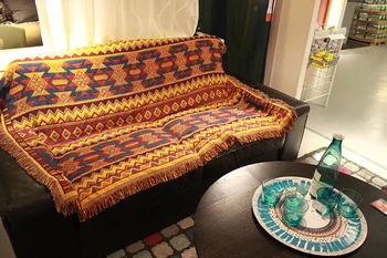 Bohemija, Medvilne, antklode pilnas draudimas sofa cover neslidžios sofa nustatyti rankšluostį copridivano elasticizzato Megzti sofos padengti funda sofa