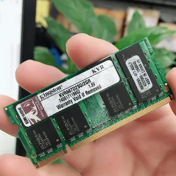 Kingston RAM 2G 2GB PC2 DDR2 667 MHZ 667MHZ 800MHZ 5300 5300S Atminties RAM Memoria Modulis Notebook laptop originalus autentiškas