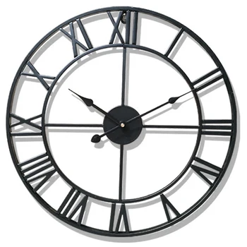 Sienos Žiūrėti Europos Stiliaus Geležies Laikrodis Retro Laikrodis Namų Puošybai Sieninis Laikrodis Europos Retro Stiliaus, Nepriklausoma Dizainas