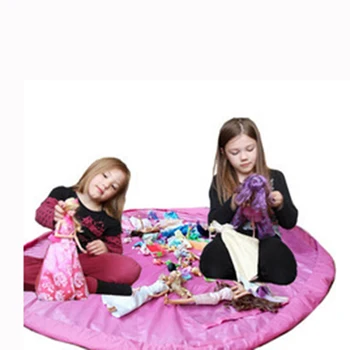 Vaikams žaisti žaidimo kilimėliai didelių žaislų saugojimo krepšys kūdikio nuskaitymo kilimų iškylą pagalvėlės vaikams žaisti žaislai surinkimo krepšys