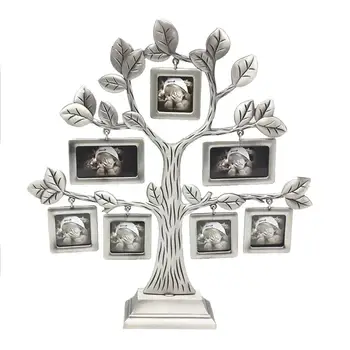 Šeimos Medis Nuotraukų Rėmelis Ekrano Laimės Medžio Rėmelis Nuotraukų Rėmelis Metalo, Medžio Formos Amatai 7 Kabo Nuotraukos Nuotraukų Rėmeliai
