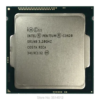 Intel Pentium G3420 3.2 GHz, Dual-Core CPU Procesorius 3M 53W LGA 1150