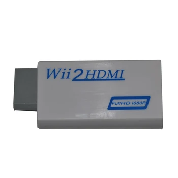 Keitiklis palaiko Full HD 720P 1080P 3.5 mm Audio Wii 2 HDMI Suderinamus Adapteris HDTV Karšto Lašas Laivybos