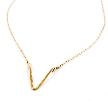 925 Sidabro V Karoliai, Aukso Užpildytas Choker Hamdmade Kalti Pakabukas Collier Femme Kolye Collares Moterų Papuošalai Boho Karoliai