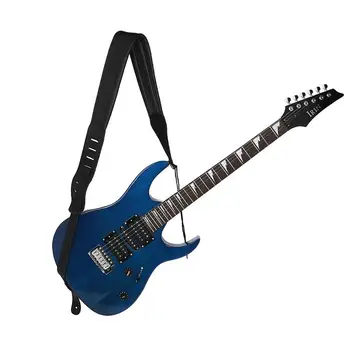 GS06 Gitara Dirželis Reguliuojamas Ilgis Minkštas Odinis Diržas Tirštėti Išplėsti petnešėlėmis Bass Guitarra Muzikos instrumentų Priedai
