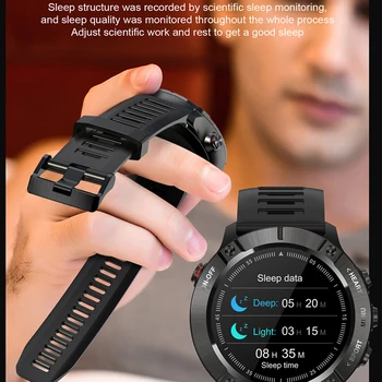 MC01 Smart Watch Širdies ritmas, Kraujo Spaudimas Sveikatos Stebėsenos Smartwatch Vyrų Sport Tracker Žiūrėti 