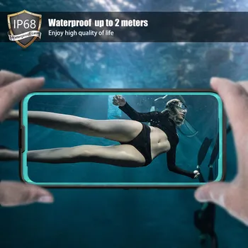 IP68 Nardymo Vandeniui Case for Samsung Galaxy S20 Ultra S20 Plius 5G Patikima Padengti Aišku, galinis Atveju su Screen Protector