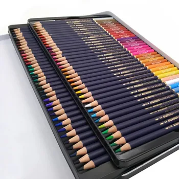 Premium Soft Core Akvareliniai Pieštukai 12 24 36 48 72 Lapis De Rk Professional Tirpsta Vandenyje Spalvų Pieštukų Meno Mokyklos Reikmenys
