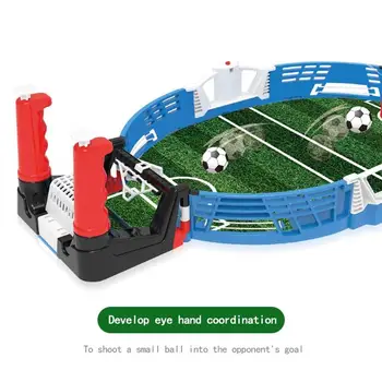 Naujas Mini Indoor Stalo Futbolo Vaikų lengvosios Atletikos Žaislas Dvigubai Futbolo Sporto Mūšis Sporto Z4U3
