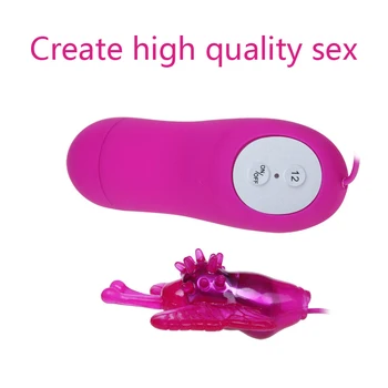 Sekso Produktai vibratoriai 12 Greičio Vibracija Drugelis Vibratorius Klitorio Massager G-taško stimuliacija Vibratoriai sekso žaislai moteris