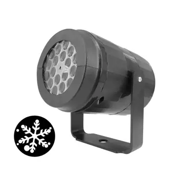 Snaigės Projektorius Pasukti LED Lengvųjų Komercinių Apšvietimo Lempos Kalėdų/Lauko Dekoro Kraštovaizdžio Scenos Apšvietimo Efektas