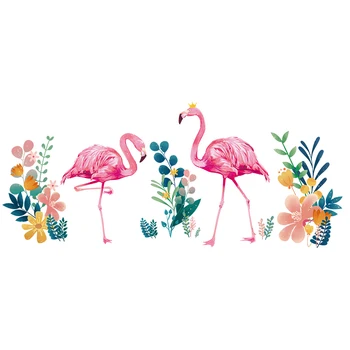 [SHIJUEHEZI] Flamingo Gyvūnų Sienų Lipdukai 
